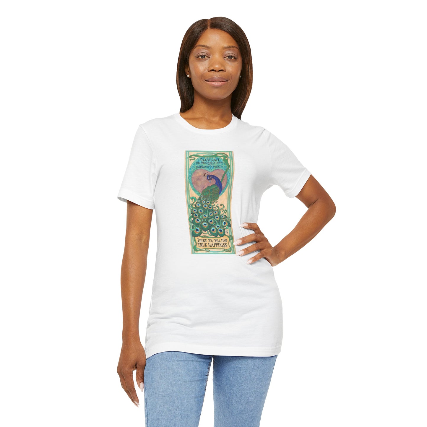 Art Deco -T-Shirt True Happiness