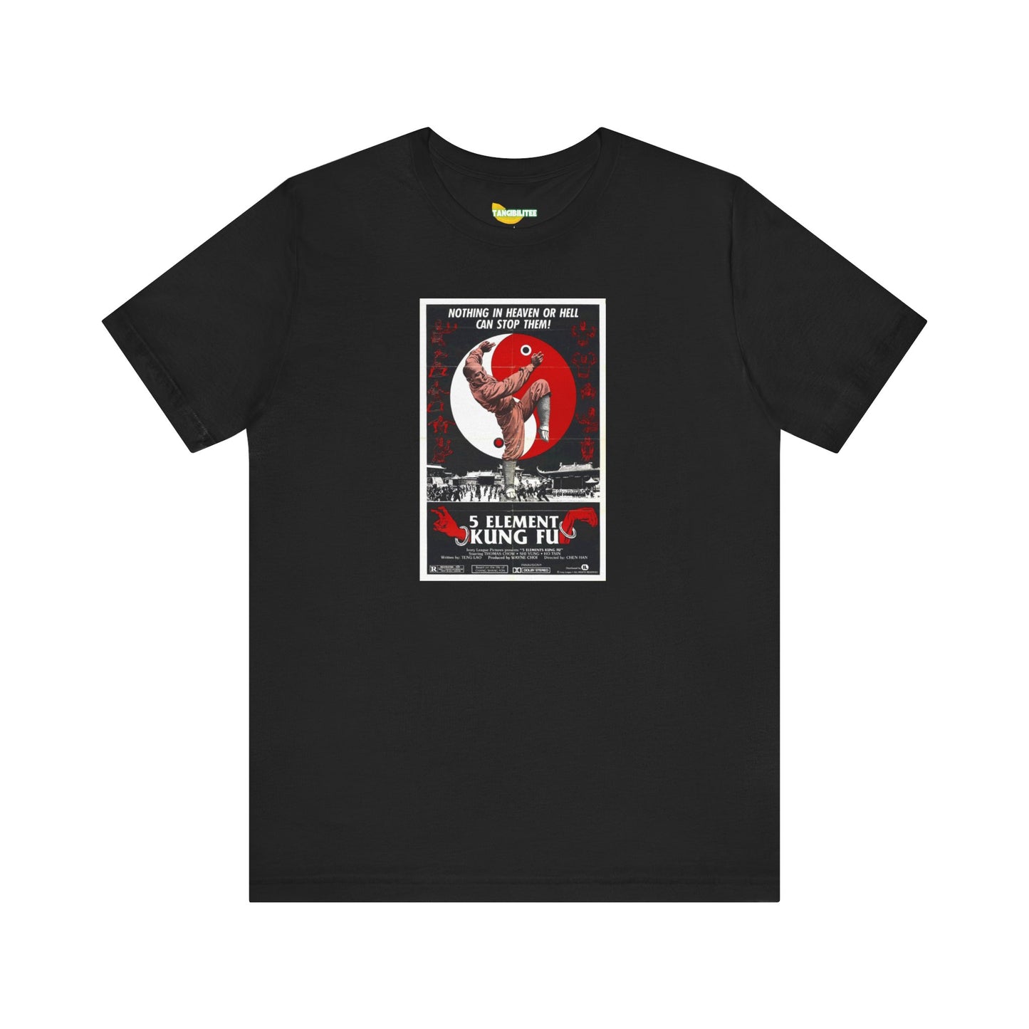 Vintage Film- T-Shirt 5 Element Kung Fu